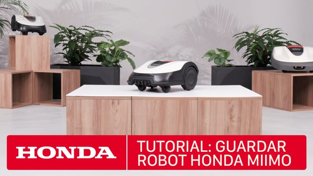 Cómo desenchufar y almacenar tu robot cortacésped Honda Miimo para el invierno