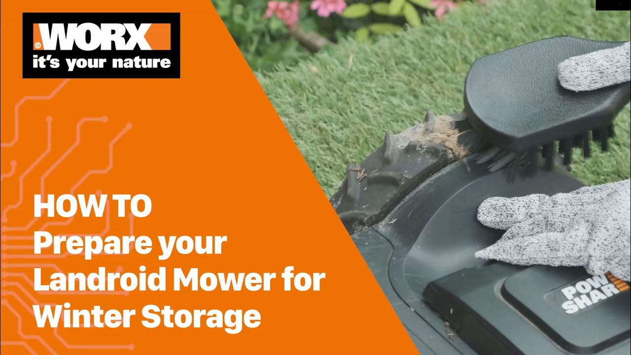 Prepare your Landroid Mower for Winter Storage Robot Maniak