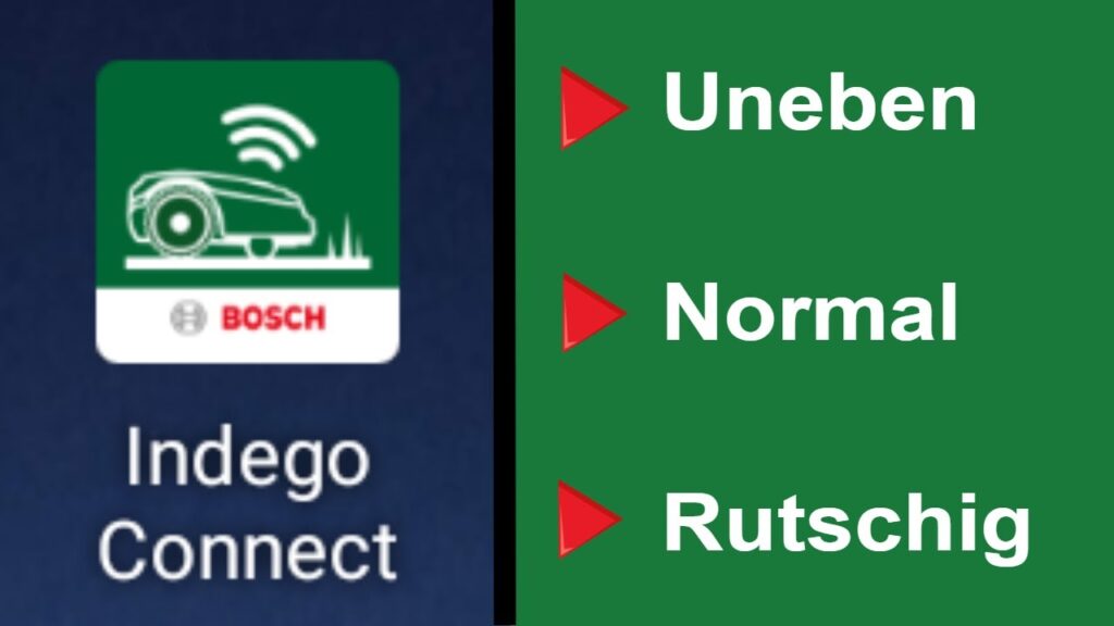 Rasenbedingungen von Bosch Indego in der App ändern  (Tutorial) (4K)