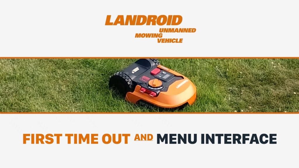 Setting Up Your Worx Landroid Robot Mower - (WR165E, WR167E, WR148E, WR147E.1)