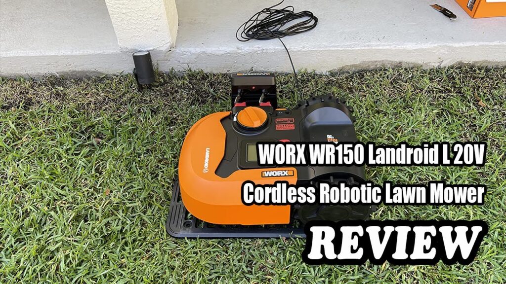 WORX WR150 Landroid L 20V Cordless Robotic Lawn Mower - Review 2022