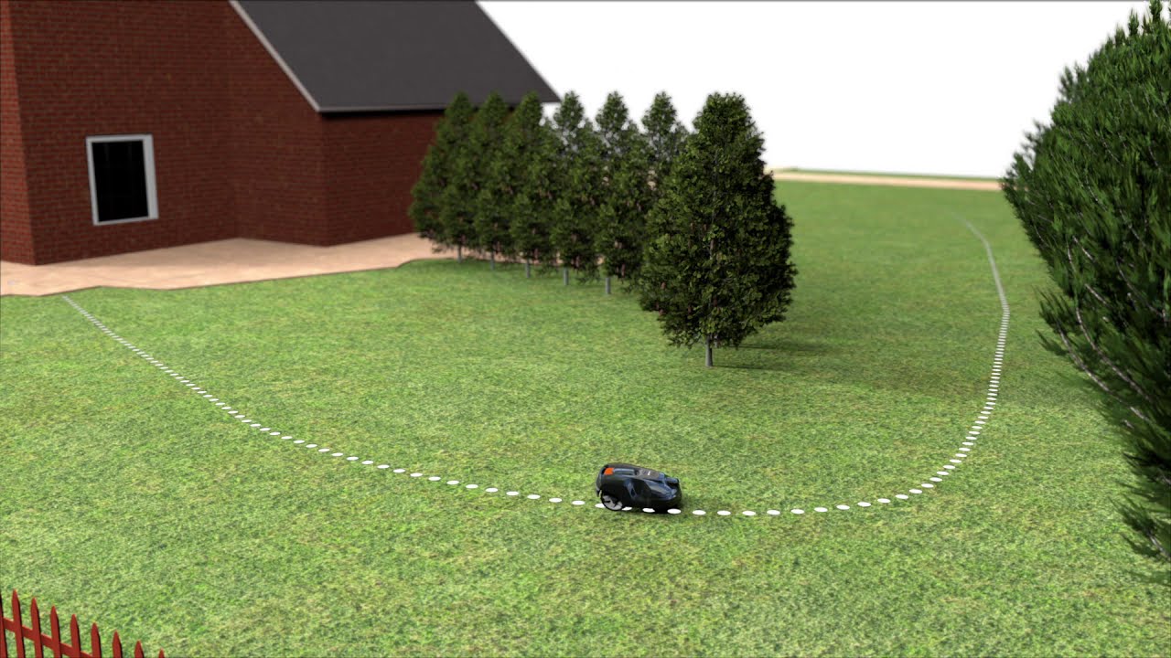 How To Install Automower® Around Obstacles Husqvarna Robot Maniak