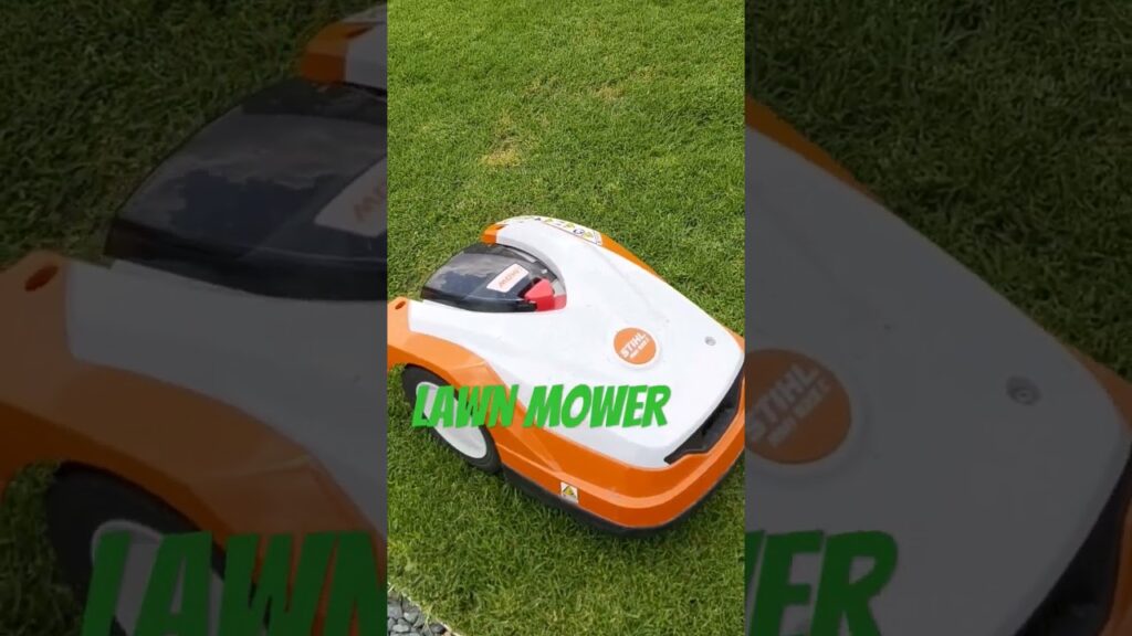 Robotic Lawn Mower || STIHL iMOW 522 C #shorts #video #mower #viral #asmr