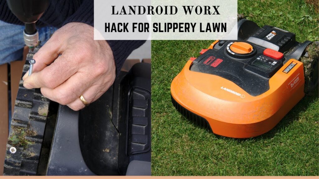 This Simple & Cheap Hack on your Landroid Worx Lawn Mower will prevent it from getting stuck