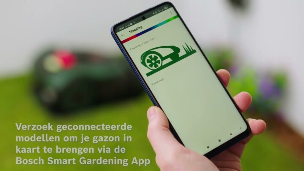 Bosch Indego installatievideo. Stap 7: je gazon in kaart brengen