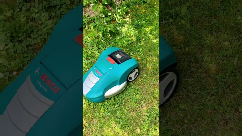 🌱 Introducing the Bosch Indego 800 🤖 Robotic Lawnmower 🌱