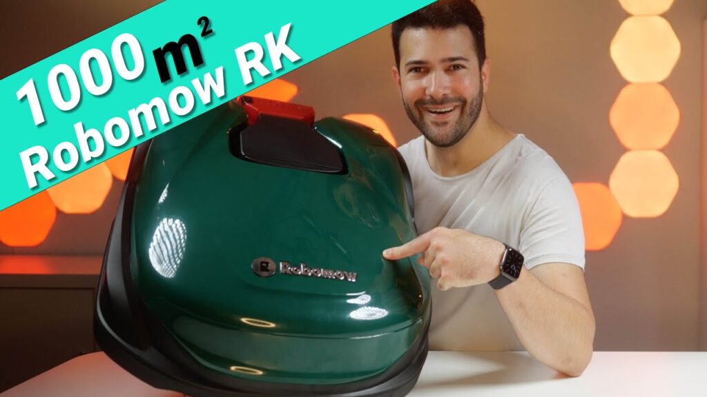 Robomow RK 1000 im Test - So geht schöner Rasen mit Haupt & Nebenfläche