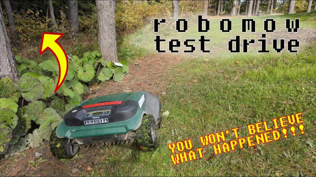 Robomow Test Drive