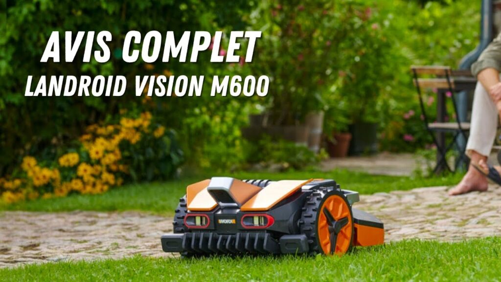 Robot tondeuse Worx Landroid Vision M600: Avis et Test complet