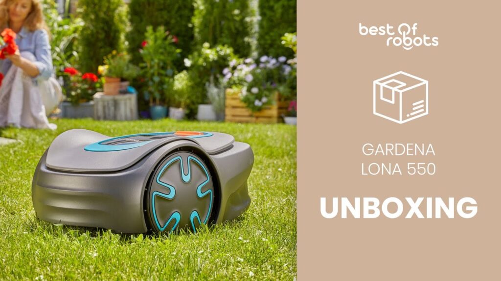 Unboxing GARDENA Smart SILENO LONA City 550 - Robot tondeuse à intelligence artificielle