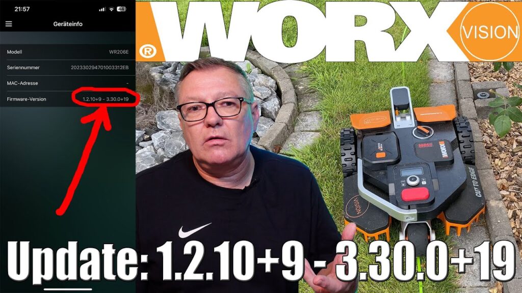 Worx Landroid Vision - Update 1.2.10+9 - 3.30.0+19 - Neue Funktionen | Verbrauchertest-TV