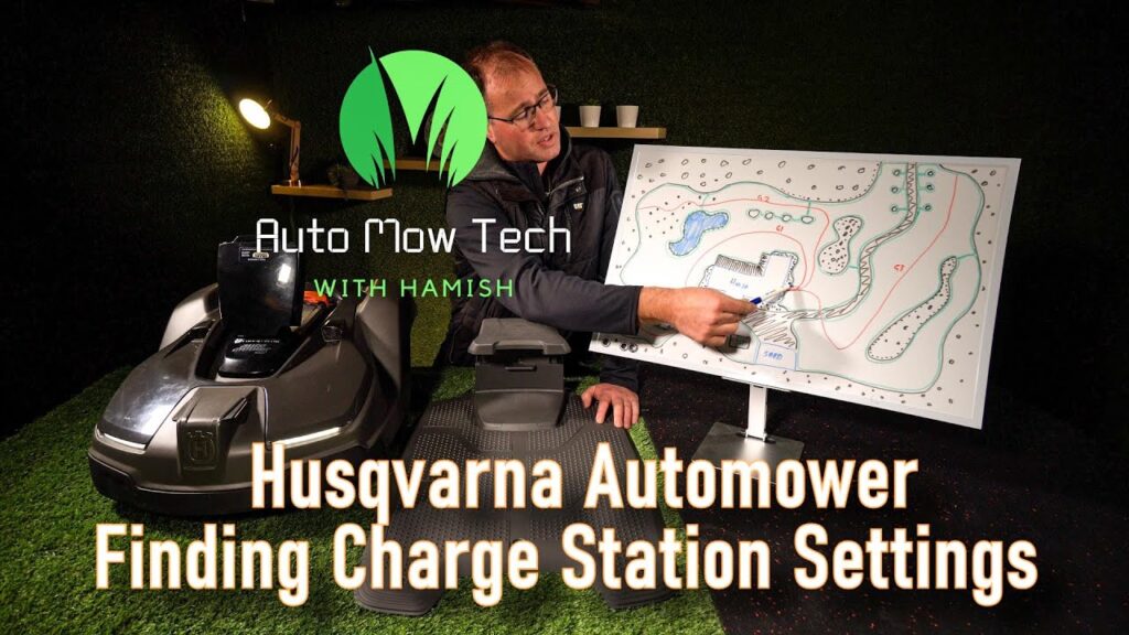 Husqvarna Automower Finding Charge Station Settings