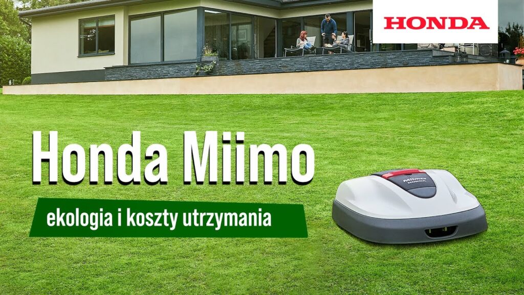 Robot koszący Honda Miimo: ekologia i koszty utrzymania