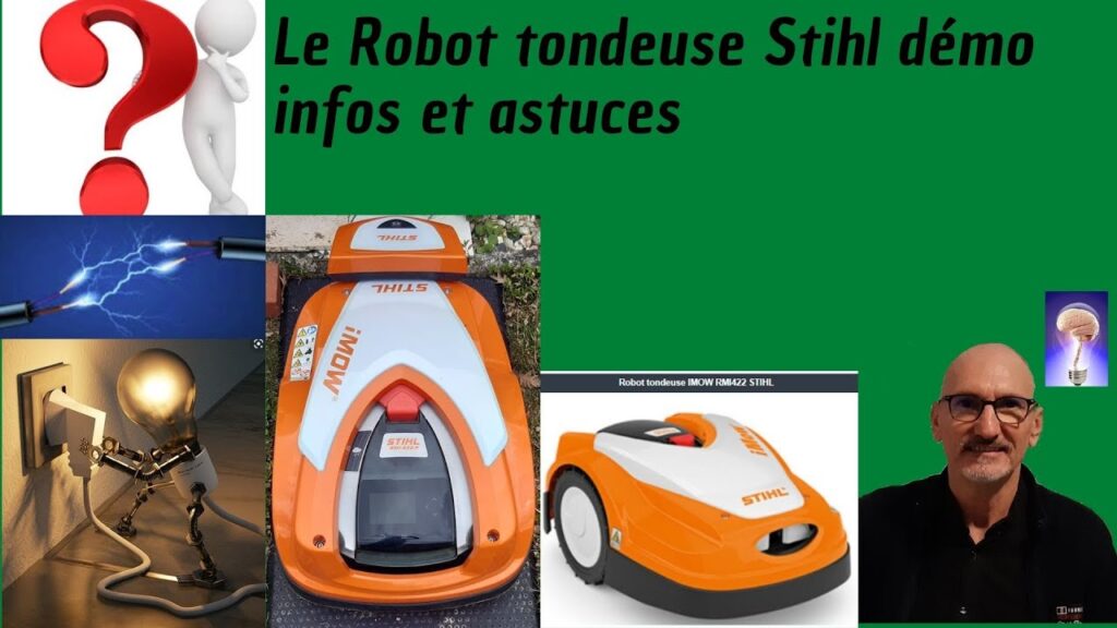 le Robot Tondeuse Stihl tuto et astuces