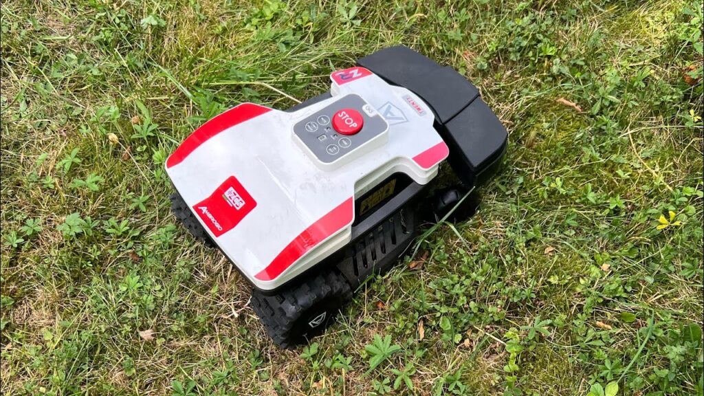 Ambrogio Twenty ZR Rasenroboter / Mähroboter . Erste Erfahrungen ohne Begrenzungskabel auf Wiese .