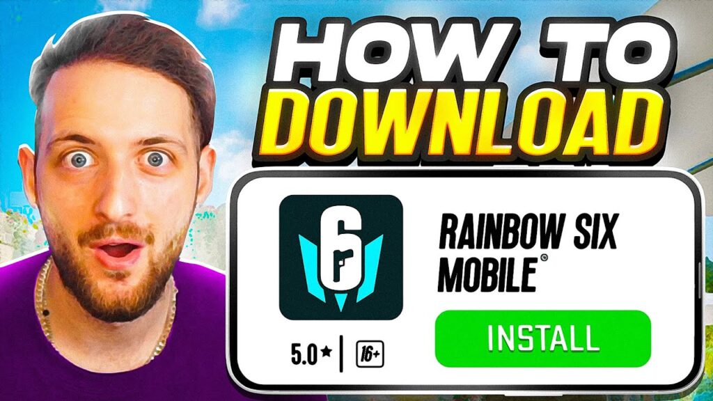 HOW TO DOWNLOAD RAINBOW SIX MOBILE (First Impressions)