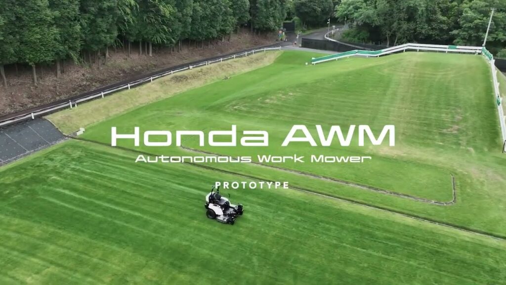 Honda debuts its first-ever electric autonomous zero-turn riding lawn mower