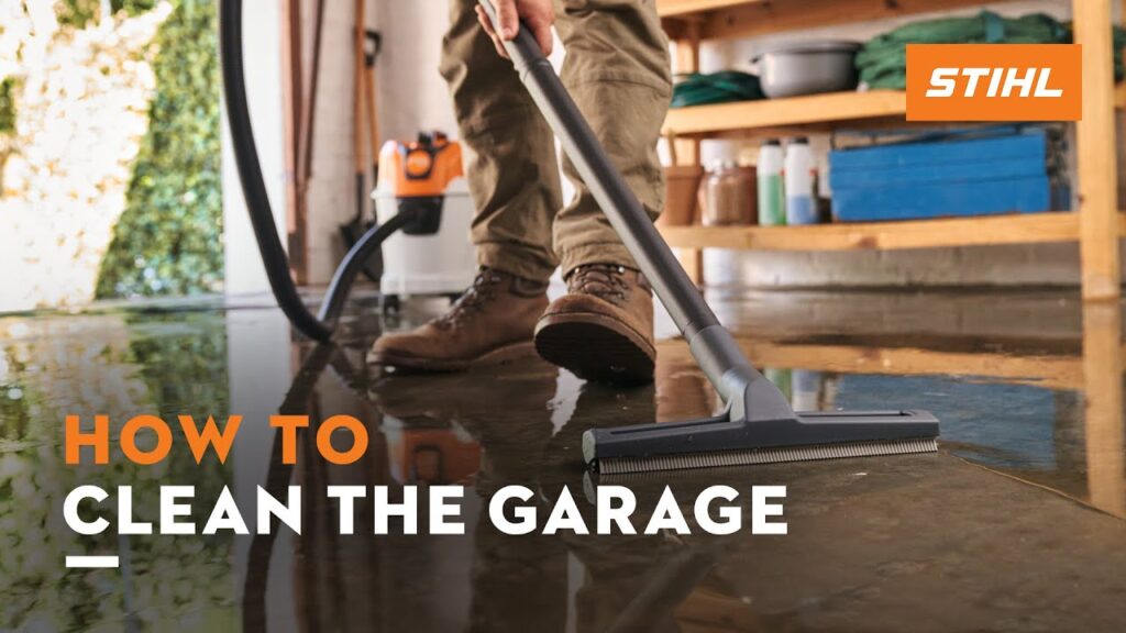 How to clean the garage | STIHL