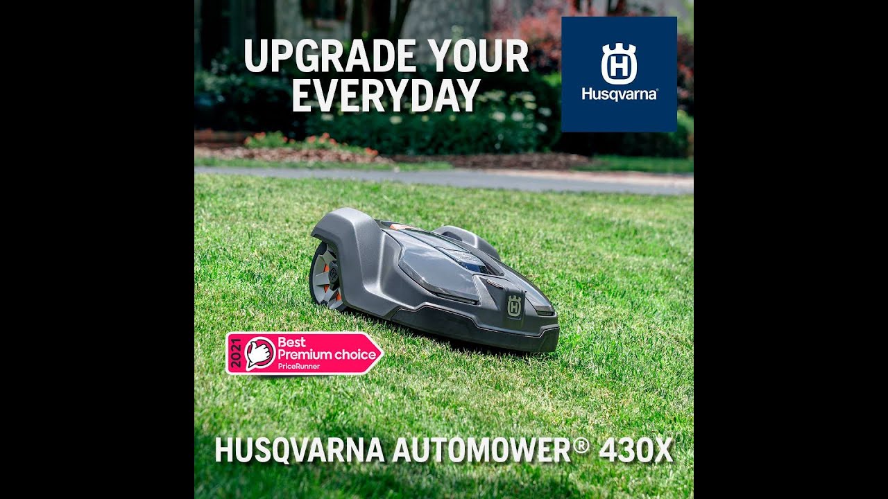 Husqvarna Automower® 430X Going Through Gate Robot Maniak