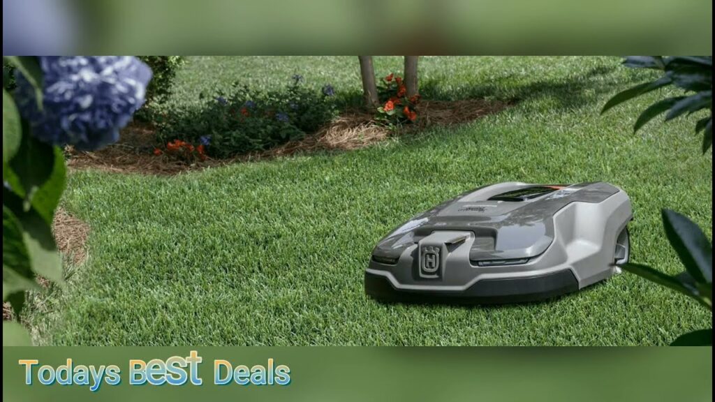 Grass cutting robot | Husqvarna Automower 415X Robotic Lawn Mower with GPS Assisted Navigation