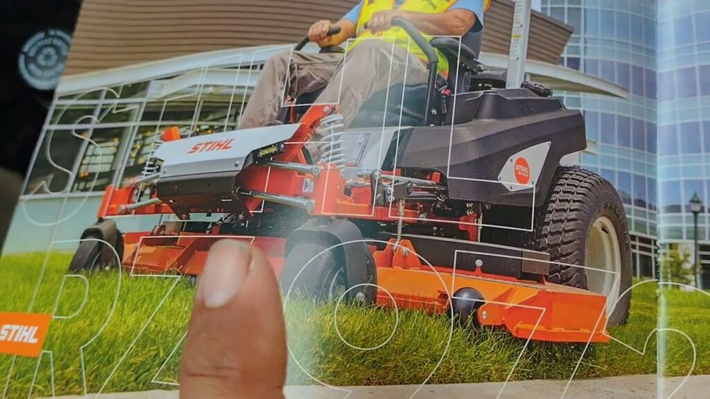 My thoughts on the New Stihl zero turn mowers #farmall51 #stihl