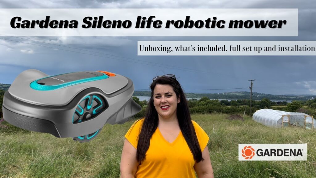 Gardena Sileno life robotic mower - unboxing & set up