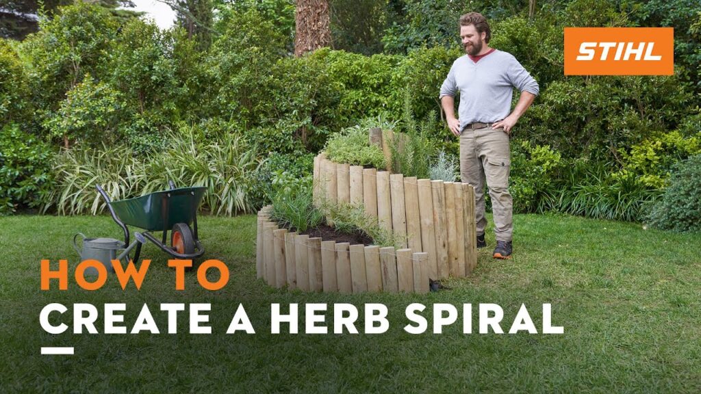 How to create a herb spiral | STIHL