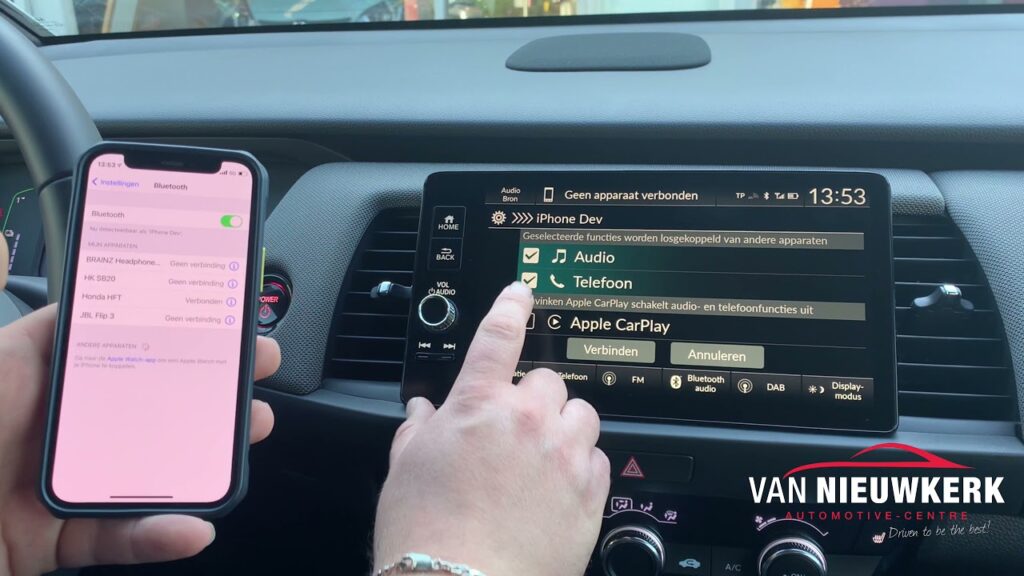 Telefoon koppelen met uw Honda