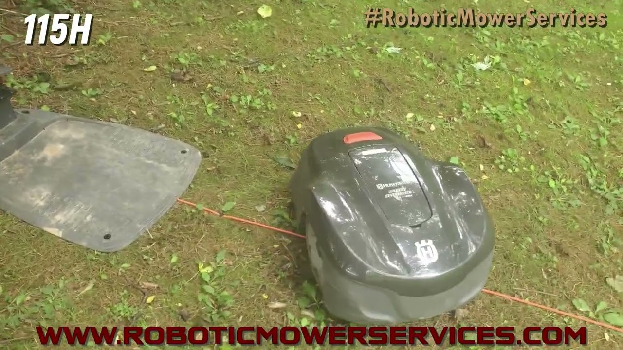 115H Automower Fails to Dock On First Try (Husqvarna 115H Automower