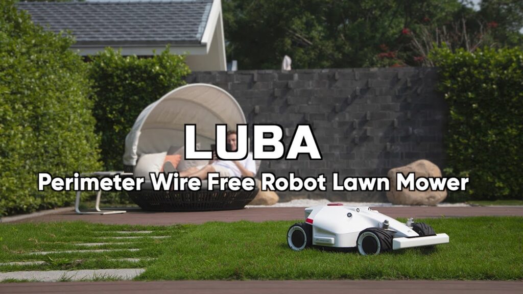 Luba: Revolutionary Perimeter Wire Free Robot Lawn Mower