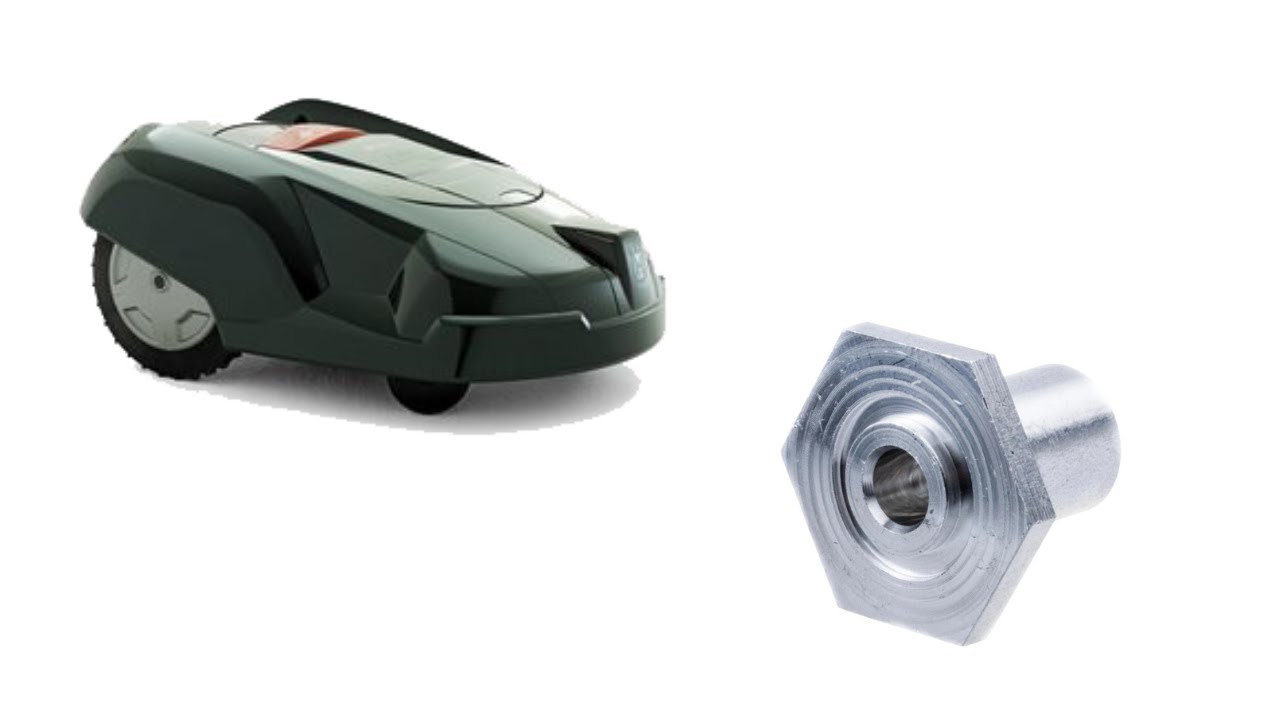 Husqvarna Automower Byta nav på hjulmotor Automower 220AC och 230ACX