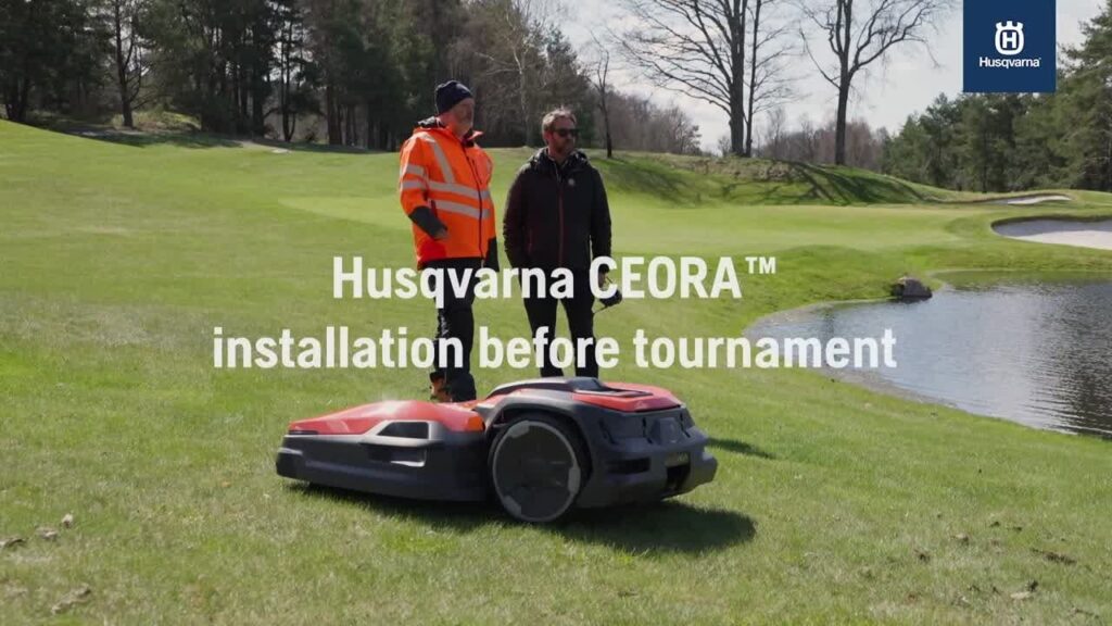 Husqvarna CEORA™-installation before Volvo Car Scandinavian Mixed tournament