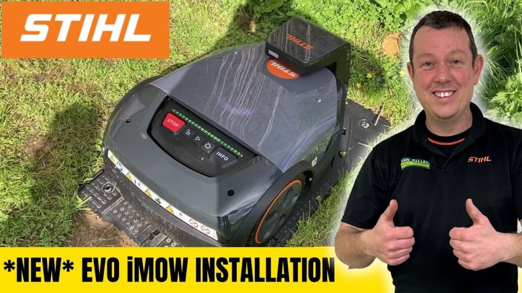 NEW Stihl iMOW EVO 7.0 full installation - see how we professionally install this robotic mower