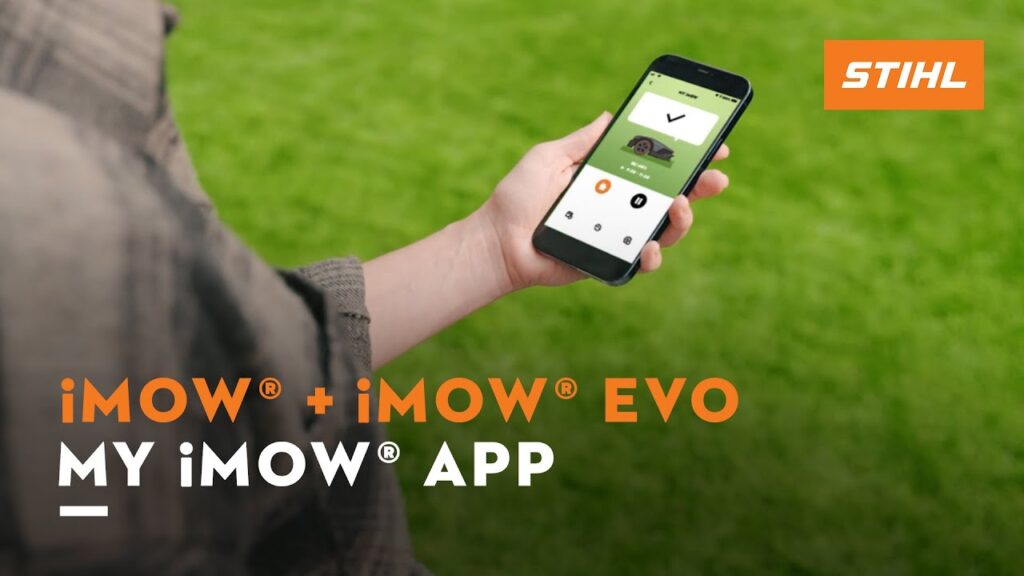 STIHL iMOW® robotic lawn mower I MY iMOW app.