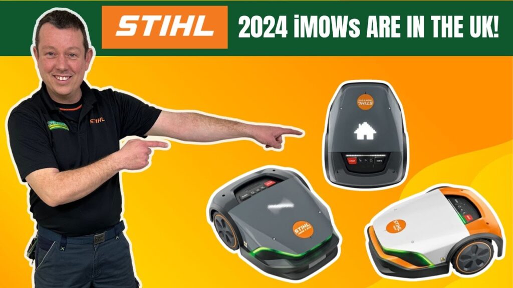 NEW Stihl 2024 iMOW's are FINALLY in the UK!! New upgrades take this robotic mower to another level💪