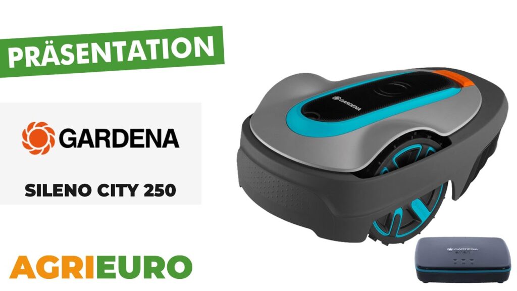 Produktvideo Gardena Smart SILENO City 250 - Mähroboter- Bluetooth - Schnittbreite 16 cm