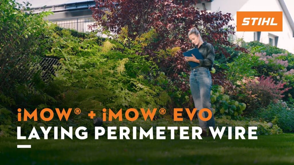 STIHL iMOW® robotic lawn mower I Laying perimeter wire