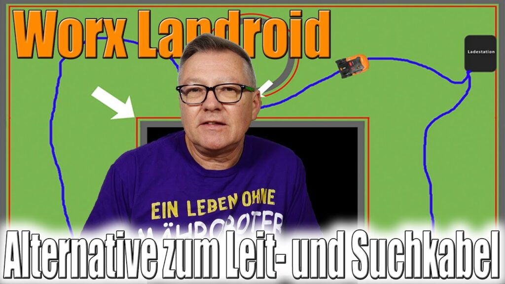 Worx Landroid - Alternative zum Leit- und Suchkabel - Shortcut | Willi-0815