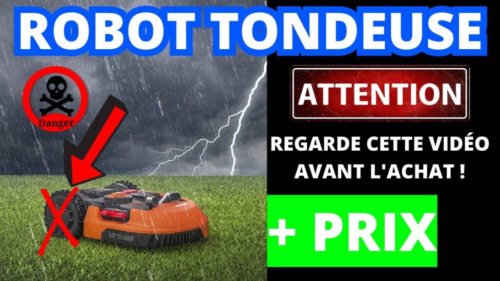 ⚠️comment et quel Robot tondeuse choisir ? TOP 3 Meilleurs ! WORX ? Gardena ? LANDXCAPE ? Bosch Avis