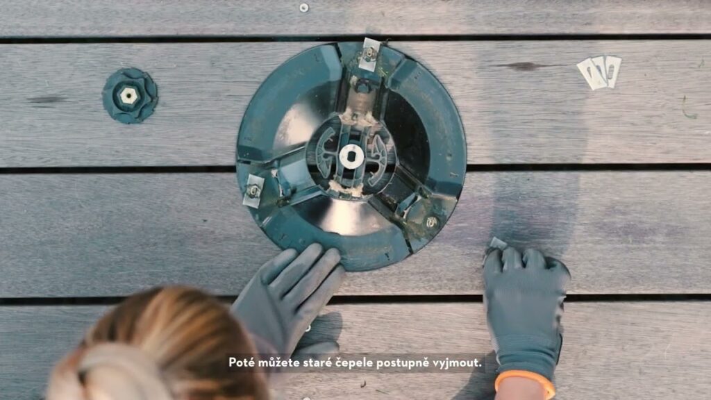 STIHL iMOW® robotická sekačka I Výměna nože iMOW®