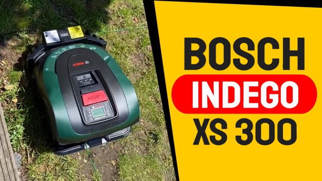 Bosch Indego XS 300 Mähroboter Modell 2021 Unboxing und Aufbau