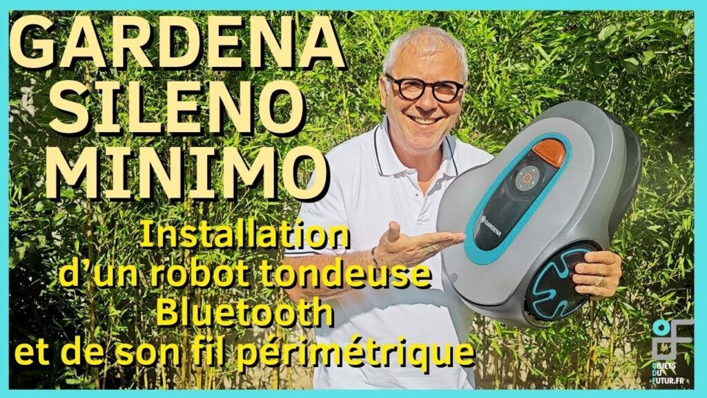 Installation du robot tondeuse Gardena Sileno Minimo