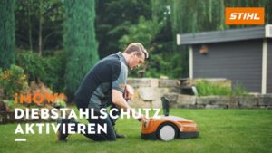 iMOW® Mähroboter: Diebstahlschutz aktivieren (7/8)