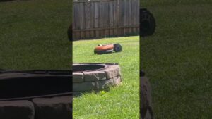 Robot lawnmower “Worx Landroid” Working with a passion.