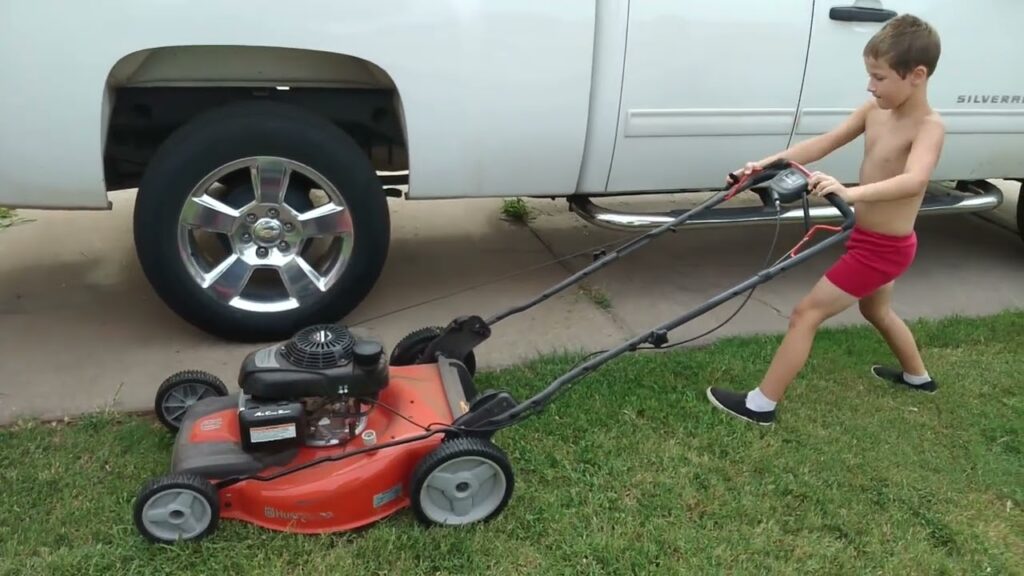 Stone Mower Start