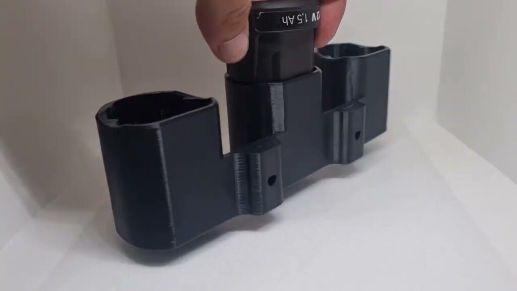 3D-Printed Bosch 12V Battery Holder: A Must-Have for Tool Organization!