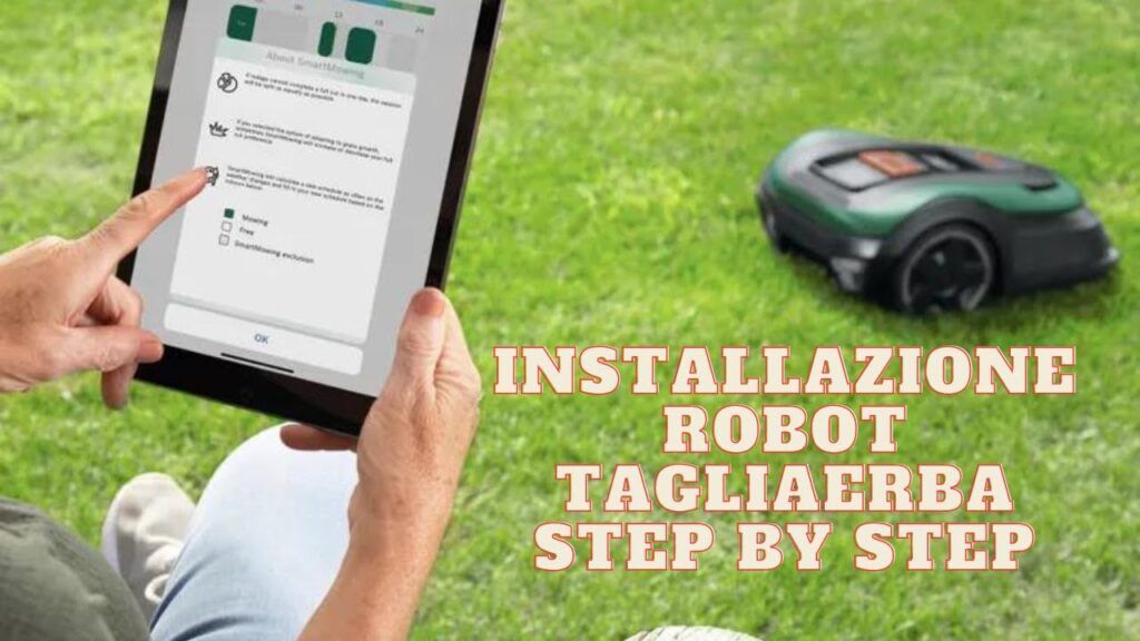 Come installare filo perimetrale robot tagliaerba