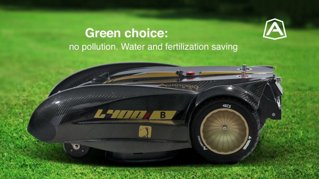 Ambrogio L400i Robot Lawnmower @ Tennyson Grass Machinery