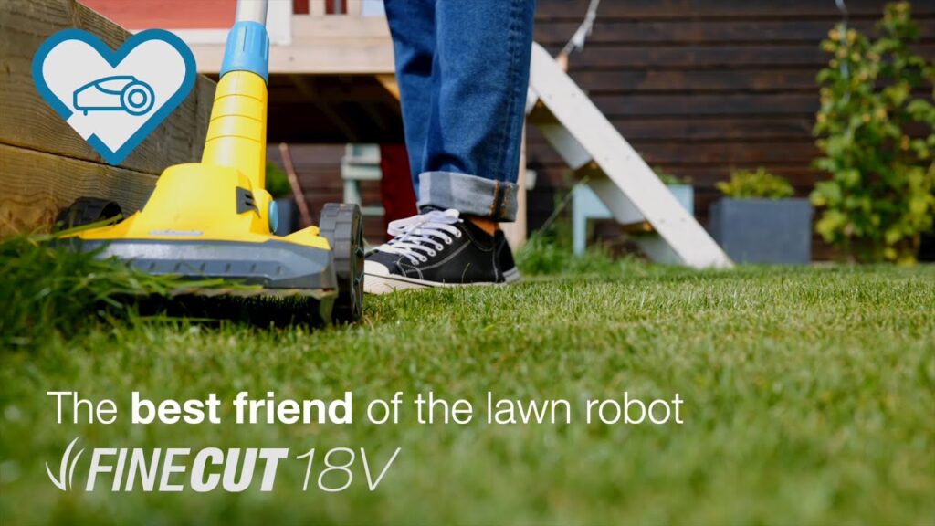 GLORIA FineCut 18V - Battery lawn and edge cutter - The lawn mower's best friend