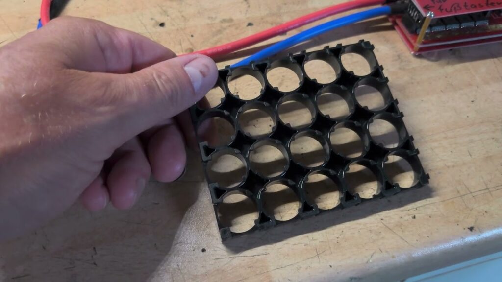akku imow 422p wechseln Zellen taischen